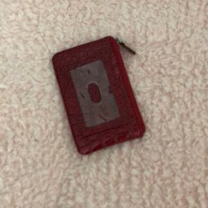 Red wallet